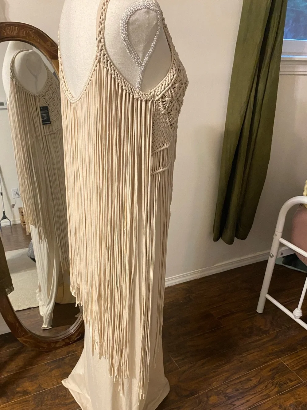 Boho fringe maxi dress - Picture 12 of 16